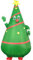 Inflatable Christmas Tree Costume for Adult, Funny Blow Up Christmas Costumes Suit, Unisex Adult Fancy Costume Cosplay Party (Christmas Tree)
