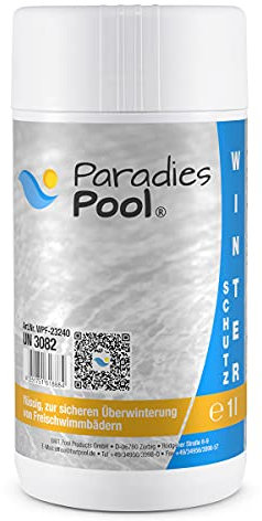 Paradies Pool Winterschutzmittel für Pool, 1 Liter schaumfrei Überwinterung Schwimmbecken