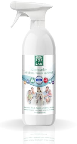 MENFORSAN Spray eliminador de olores 750ml, Neutraliza Malos olores del hogar