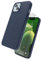 Lagoon Inc. Biodegradable Protective Phone Case for iPhone 14 Plus with Glass Screen Protector - Eco Friendly Plant Based Compostable Case Iphone 14 Plus - Shockproof, Wireless Charging (Blue)