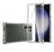 Hually Case for Samsung Galaxy S23 Ultra, Shockproof Ultra Thin Crystal Clear Case, Flexible TPU & Hard PC Material Phone Bumper Cover for Samsung Galaxy S23 Ultra