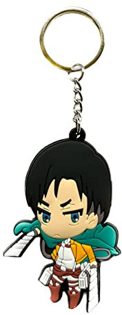 Aurabeam Attack-s on Titan-s LEVI-s AOT-s Schlüsselanhänger Japanisches Anime & Manga Figur Anhänger