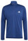 adidas Men's Train Essentials Training 1/4-Zip Long Sleeve Tee, dark blue, L