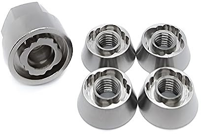 OG Secure | M8 (8mm) POLY Anti-Theft Security Nut Set - 304 Stainless Steel | Tamper Proof Reusable Shear Nuts | For Roof Tent, Winch, Light Bar, E-Bike | For 8mm Thead/Bolts