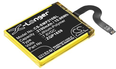 TCTK Akku 2100mAh Kompatibel mit [Sunmi] V2 Pro Ersetzt ZQP1659