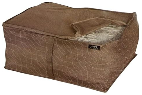 DOMOPAK - Custodia per Coperte L Moka