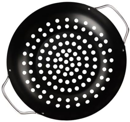 INOOMP Placa De Parrilla Portátil Sartén Para Barbacoa Fácil De Limpiar y Duradera