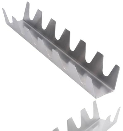 HERCHR Taco-Halter, Edelstahl-Taco-Halter, Rostfrei, Hitzebeständig, Taco-Rack, Hitzebeständiger Taco-Tablett-Halter Für Bäckereien, Picknicks, Grillabende,