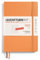 LEUCHTTURM1917 370510 Wochenkalender & Notizbuch Medium (A5) 2025, Softcover, Apricot, Deutsch