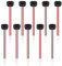 Mumjooyi 10 pièces USB-C Femelle 2 Broches USB Type C Souder Connecteur USB Femelle 3A Prise de Charge Rapide Type-C avec Boucle de Montage Sur Panneau à Rainure à Pression Noir (10 pcs)