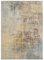 andiamo Teppich Pila | Dünner Designteppich für Wohnzimmer und Schlafzimmer | Abstrakt | Gelb-Blau 80 x 150 cm