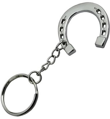 Porte-clés tendance en forme de fer à cheval - Accessoire pour homme et femme élégant - Usage quotidien