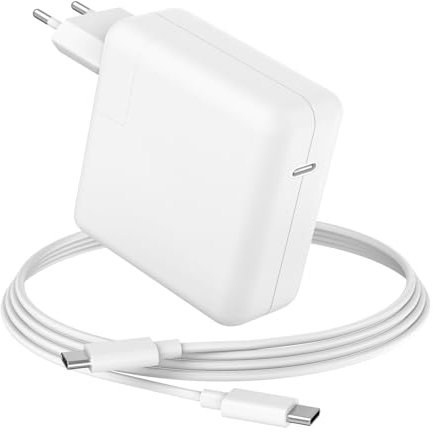 Chargeur MacBook Pro, 67W Chargeur USB C pour MacBook Air 2020/2019/2018, MacBook Pro 13/14/ 15/16 Pouces, pour Lenovo ThinkPad, HP, Acer ect Adaptateur d'alimentation USB-C, avec 2 Mètres Câble