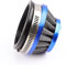 Filtro Aspirazione Moto Moto 19mm Carburatore Filtro Aria Carburatore Gruppo Collettore Per 2 Tempi 47cc 49cc Moto Bici Dirt Pit Bike ATV Quad Filtro Aria Moto(J)