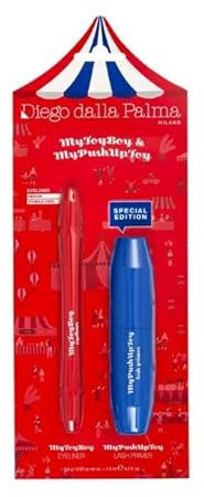 Diego dalla Palma Kit Eyeliner Nero e Mini Primer Blu, Edizione Speciale, MyToyBoy
