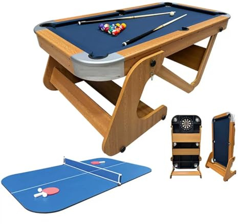 Riiley 4 in 1 Folding Multi Games Table | NAEM