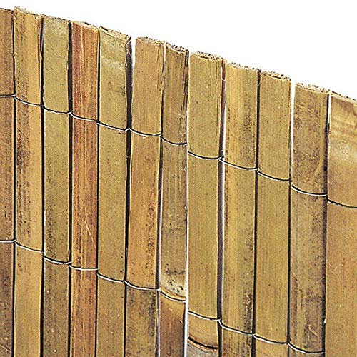 ARELLA bambù per RECINZIONI A Canna SPACCATA Varie Misure (Altezza 2 Metri x Larghezza 3 Metri)