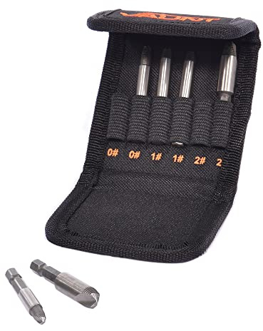 Vaunt Damaged Screw Remover Set - 6 Piece