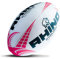 Rhino Unisex Cyclone Rugbyball, Weiß/Rot, 5