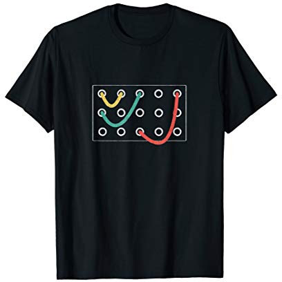 Electronic Musician modulare Synthesizer Musik T-Shirt