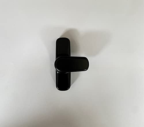 Maniglia Cremonese universale apertura interna per porte finestre in alluminio (nero)