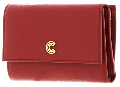 Coccinelle Myrine Wallet Grained Leather Acero