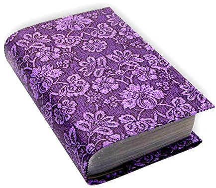 Custodia per libro, regolabile, protezione per libri, impermeabile, adattabile a qualsiasi spessore, copertina a libro stampata - 4 diverse misure. (167, G)