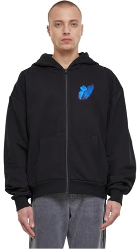 Mister Tee Unisex Le Papillon Heavy Oversize Zip Hoody
