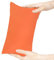 Winmany Mini-Kissen, 27,9 x 17,8 cm, maschinenwaschbar, kleine Kissen, einfarbig, kleines Nickerchenkissen für Erwachsener, Hunde, Reisen (Orange)