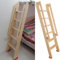 LXLZYXSF Kinder-Etagenbett Nur Holzleiter, Wohnmobil-Überkopf-Bettleiter Mit Handläufen & 9,5cm Breite Stufen, Zimmer Im Studentenwohnheim Wohnmobile Dachboden (Size : 115cm/3.8ft/45.3in Tall)