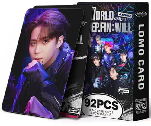 KPOPBP KPOP Album THE WORLD EP.FIN: WILL Photocards Kpop Gift Merch for Fans Lomo Cards Set