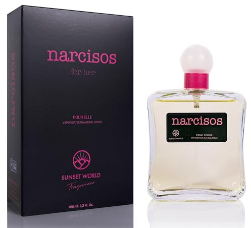 Narcisos For Her - Kompatibel mit Narciso Rodr. For Her. Eau de Cologne Intensiv 100 ml, Pheromone Parfum Damen, Äquivalentes Parfüm