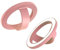 YjkjYii Handy Ring Halterung Magnet für MagSafe,Flexiblem Silikon Smartphone Fingerhalter Kompatibel mit iPhone iPad Samsung und mehr Smartphone-Pink