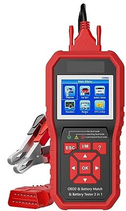 Batterietester KW880 Autobatterietester, Automobilanalysator, Diagnosewerkzeug, Batterie-Match-Autoscanner