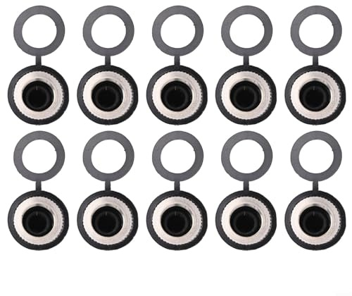 Wasserdichte Gummi-Kofferraumabdeckung für 12 mm Kippschalter, 10 Stück mit 24 mm Höhe