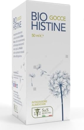 BIO HISTINE Gocce, Integratore Alimentare a Base di Estratti di Ribes Nero, 50 ml, Liquido, Per Benessere di Naso e Gola, Con Perilla