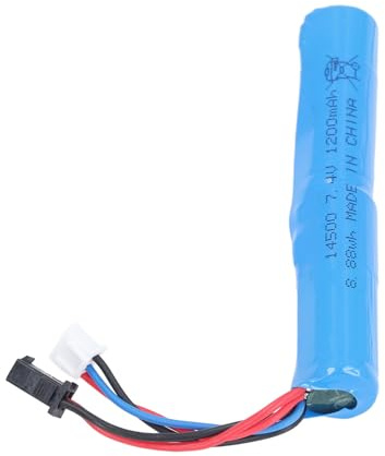 CFTGIW Batterie au Lithium 7.4 V 1200 MAh Batterie Lipo 5C avec Prise Noire SM RC Avion Bateau Voiture Jouet Pièces de Rechange Prévention du Court-Circuit équipé 5C 7 4 V 1200 MAh Surcharge Est et