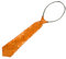 TrendandStylez Glitzer Krawatte Orange, Pailletten, Schlips, für Karneval, Halloween, Fasching