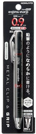 KOKUYO Enpitsu PS-P500R-1P Porte-mines avec poignée en métal 0,9 mm