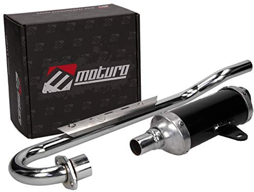 Moturo Auspuffanlage Sport Edelstahl für 200ccm Dirt Bike