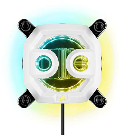 Corsair Hydro X Series XC7 RGB Waterblock per CPU Intel/AMD (1200/AM4) Bianco