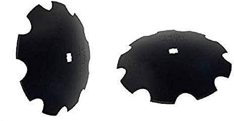 2 of 20 Notched Disc Harrow Blade Dual-Punched 1 x 1-1/8 Square 7 Gauge 4.5MM