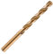 UK Drills Cobalt Drill Bit Jobber - Fully Ground, M35 Metal Stainless Steel Cast Iron - To be used in Stainless steel, Alloy & Cast Iron - 10.0mm (Pack of 10)