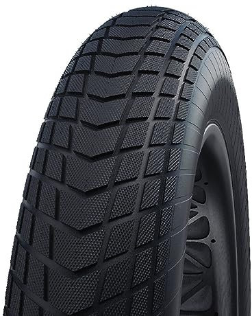 Schwalbe Super Moto X Pneu vélo Unisexe, Noir, 20x4.00