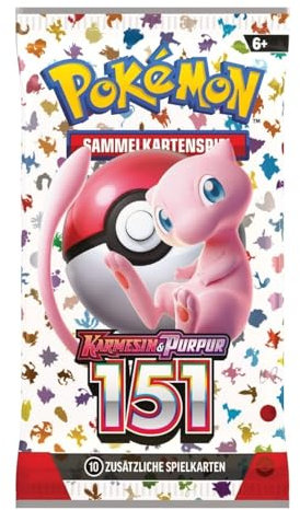 Arkero-G 151 Booster Sammelkarten | DEUTSCH | Karmesin & Purpur 3.5 Karten Serie | + Arkero-G 10 Soft Card Sleeves