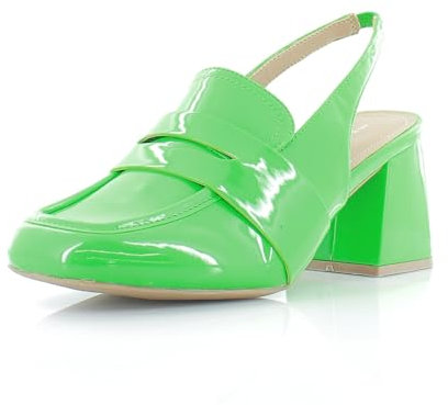 Madden Girl Britanna Pumps für Damen, Grünes Lack., 38 EU
