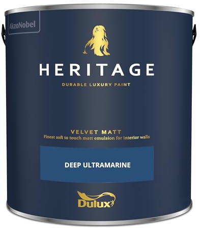 Dulux Heritage Paint (125ml Tester, Deep Ultramarine)