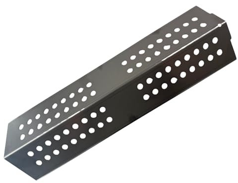 EWH Edelstahl Brennerabdeckung für Enders Boston Black Pro - (L x B) 38,5 x 11 x 4 cm - Qualität aus Deutschland ! 1 Stück Flammenabdeckung