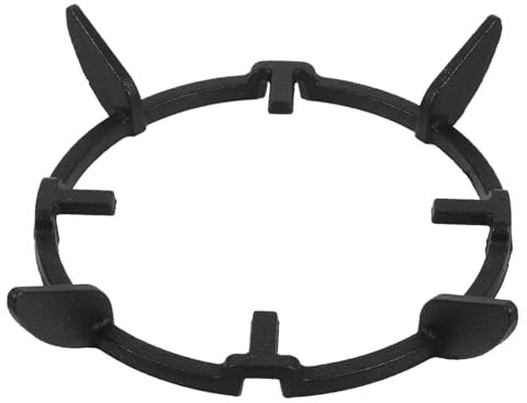 ABOOFAN Anneaux De Wok Pour Cuisinière À Gaz Maniques Pour Cuisines Support De Casserole De 9 Pouces Support De Cuisinière À Gaz En Fonte Support De Wok Pour Bol De Casserole Wok