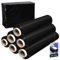 KOTARBAU® 6 Rollen Wickelfolie Stretchfolie 2,6 kg | L 350 m B 50 cm | Strechfolienrolle Schwarz Stretchfolie Folie Verpackungsfolie Umzugsfolie für Möbel Packfolien Stretch Film